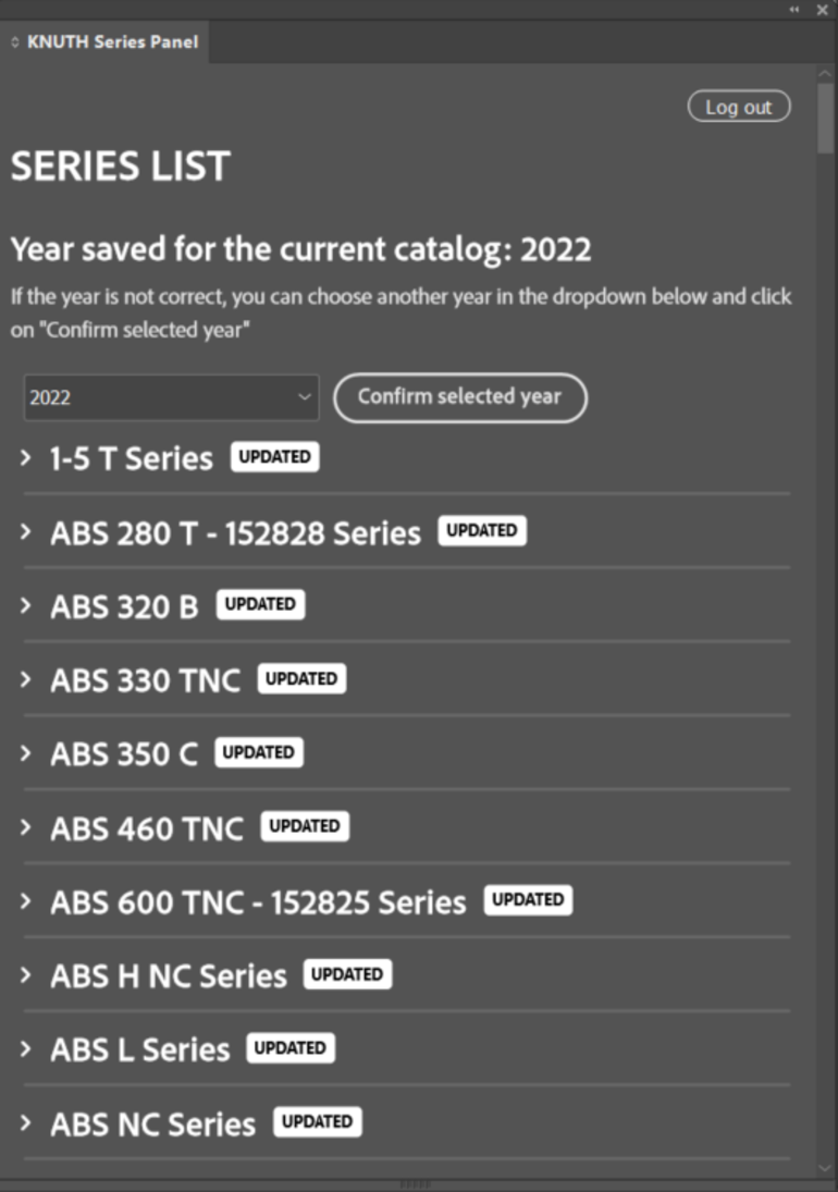 knuth series panel example