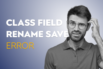 Class field rename save error