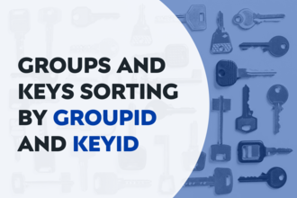 Classification store: Groups and keys sorting by groupId and keyId not working properly