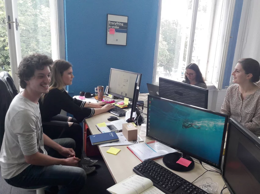 Marketing and sales office in 2018