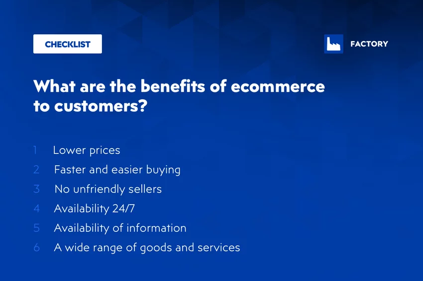 eCommerce checklist eCommerce checklist