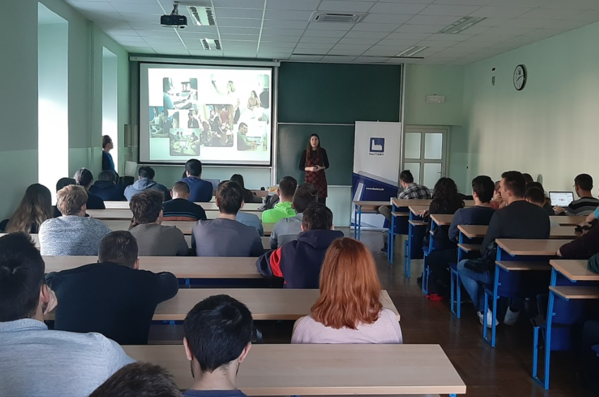 Predavanje Factoryja u dvoranama FERIT a
