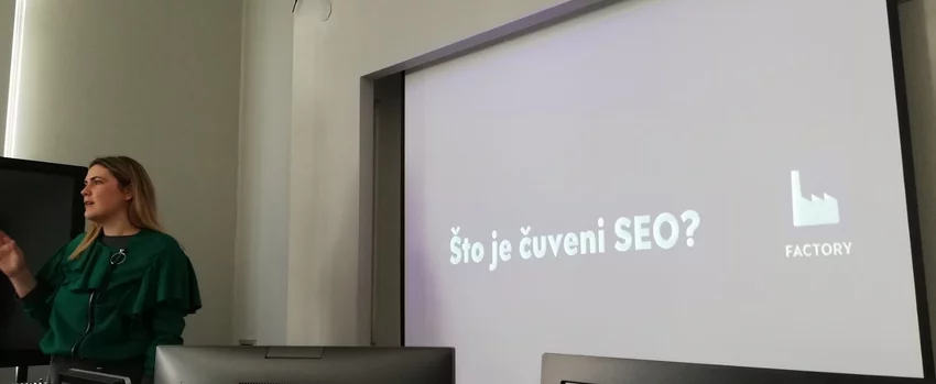 Predavanje o SEO u suradnji s Ekonomskim fakultetom u Osijeku