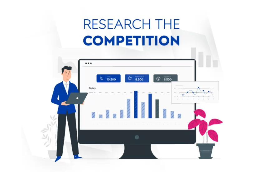 Research the competition for your digital commerce business