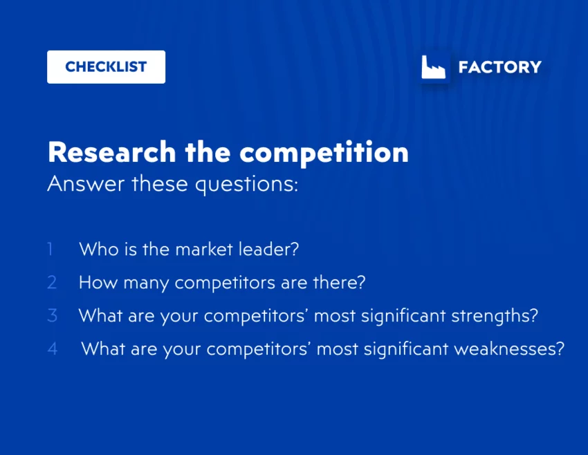 Researching the competition for your digital commerce business