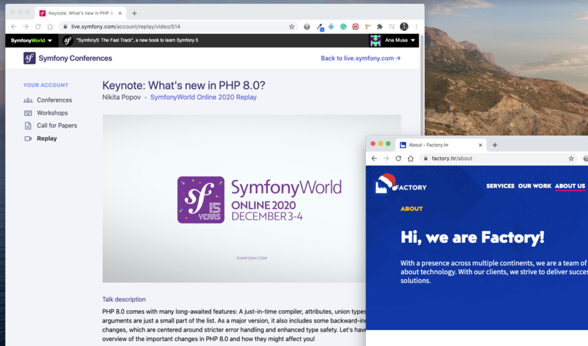 Iskustva Symfony online konferencija 2020