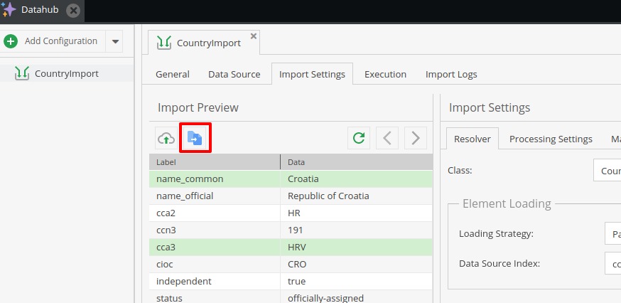 How to use Pimcore's Data Importer functionality