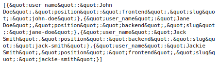 Formatting and sending data from Twig to JavaScript - Output without using escape() and JSON parse