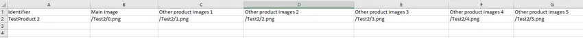 Example of asset paths