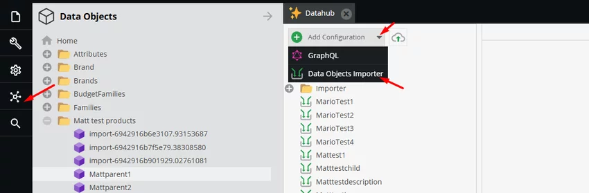 Data object importer