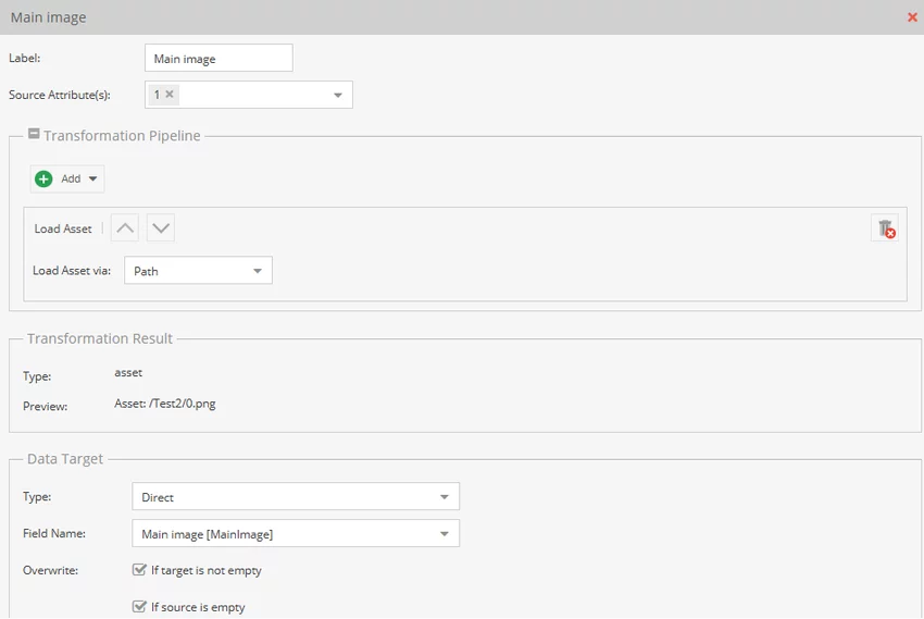 Load assets via path