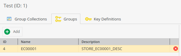 Group example in classification store in Pimcore