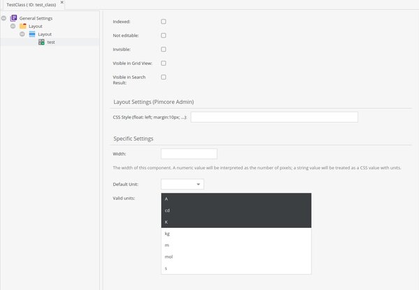 How to create custom object data types in Pimcore