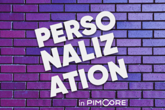 Personalization in Pimcore