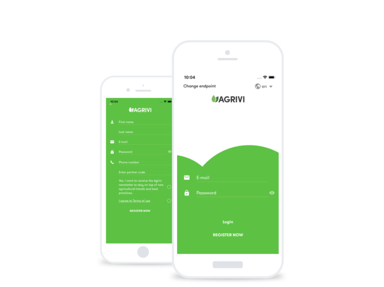 AGRIVI mobile app farm management software