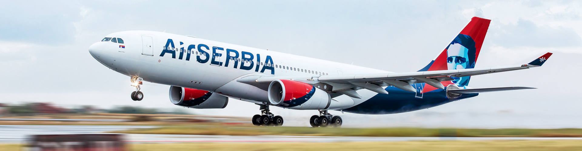 air serbia airplane