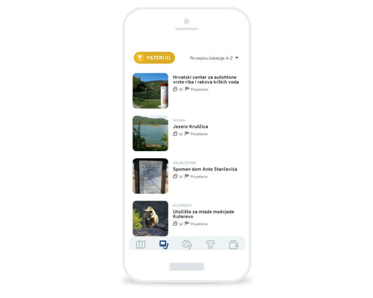 Explore Lika Android mobile app for tourists