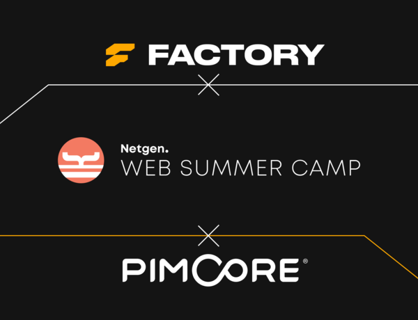 Factory and Pimcore Partner with Web Summer Camp 2024 as Gold Sponsors
